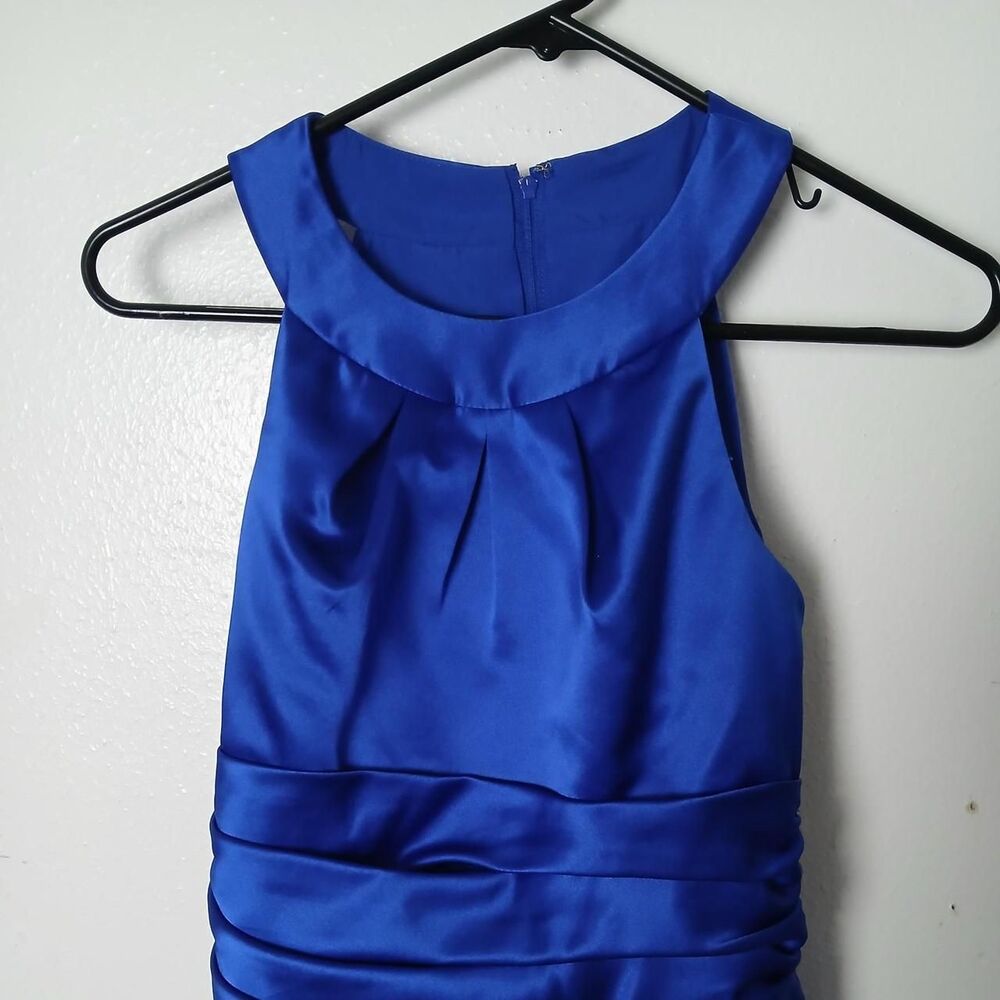 David-s-bridal Women's Blue Dress